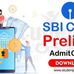 SBI Clerk Prelims Admit Card 2021 IN HINDI