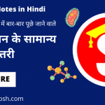 Biology gk Notes in Hindi