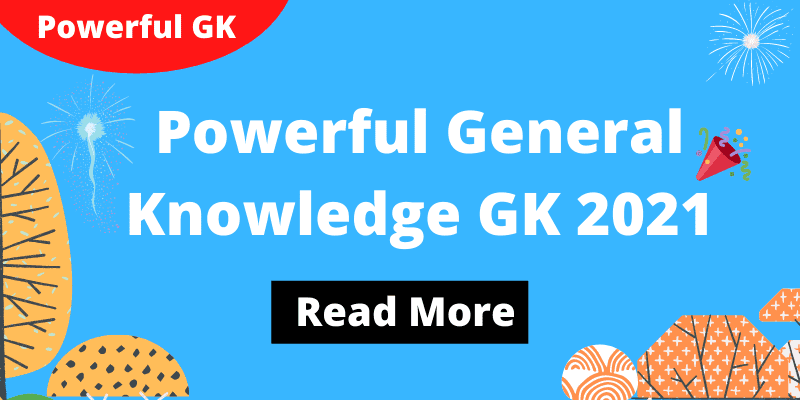 (GK) 2021 22 September (Powerful General Knowledge GK 2021)